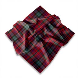 ScotsTee Shop Scottish MacInroy Weathered Tartan Pocket Square, Scarf, Handkerchief