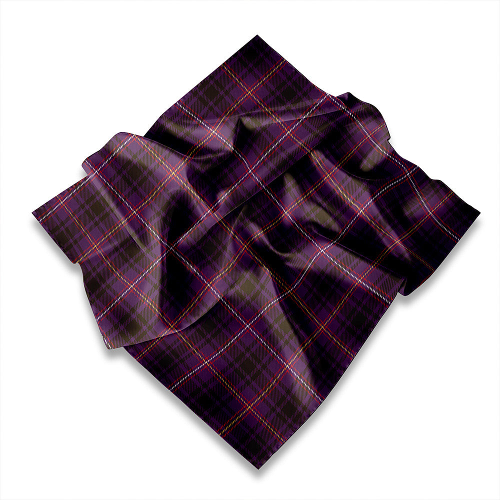 ScotsTee Shop Scottish MacIver of Strome Weathered Tartan Pocket Square, Scarf, Handkerchief