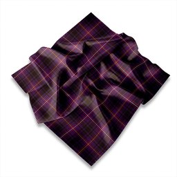 ScotsTee Shop Scottish MacIver of Strome Weathered Tartan Pocket Square, Scarf, Handkerchief