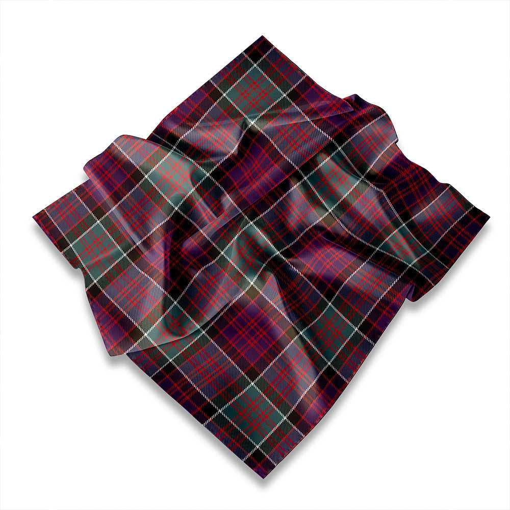 ScotsTee Shop Scottish MacDonald of Clanranald Weathered Tartan Pocket Square, Scarf, Handkerchief