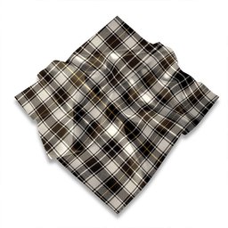 ScotsTee Shop Scottish MacFie of Colonsay Dress (MacPhee of Colonsay Dress) Weathered Tartan Pocket Square, Scarf, Handkerchief
