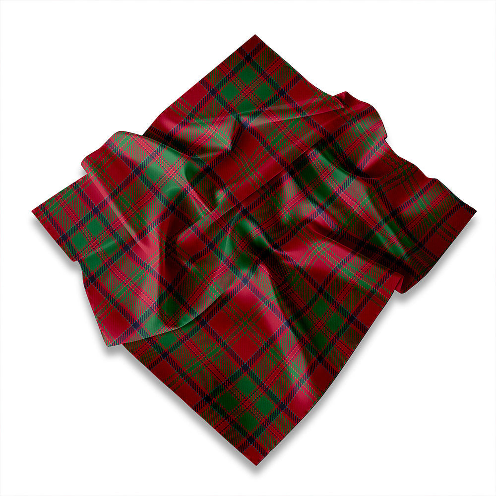 ScotsTee Shop Scottish MacDonald of Glencoe (Donald of Glencoe) Modern Tartan Pocket Square, Scarf, Handkerchief