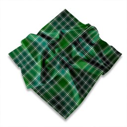 ScotsTee Shop Scottish MacDonald Lord of the Isles; Hunting Ancient Tartan Pocket Square, Scarf, Handkerchief