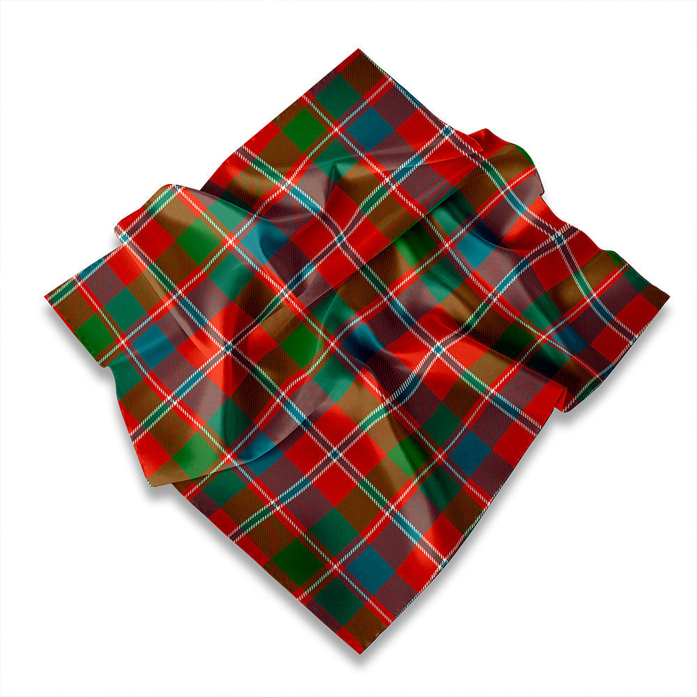ScotsTee Shop Scottish MacDonald of Glenaladale #2 (Donald Glenfinnan) Ancient Tartan Pocket Square, Scarf, Handkerchief