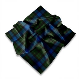 ScotsTee Shop Scottish MacIntyre (MacGregor Hastie) Modern Tartan Pocket Square, Scarf, Handkerchief