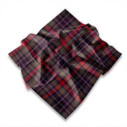 ScotsTee Shop Scottish MacDonald of P.E. Island (Donald of P.E. Island) Weathered Tartan Pocket Square, Scarf, Handkerchief