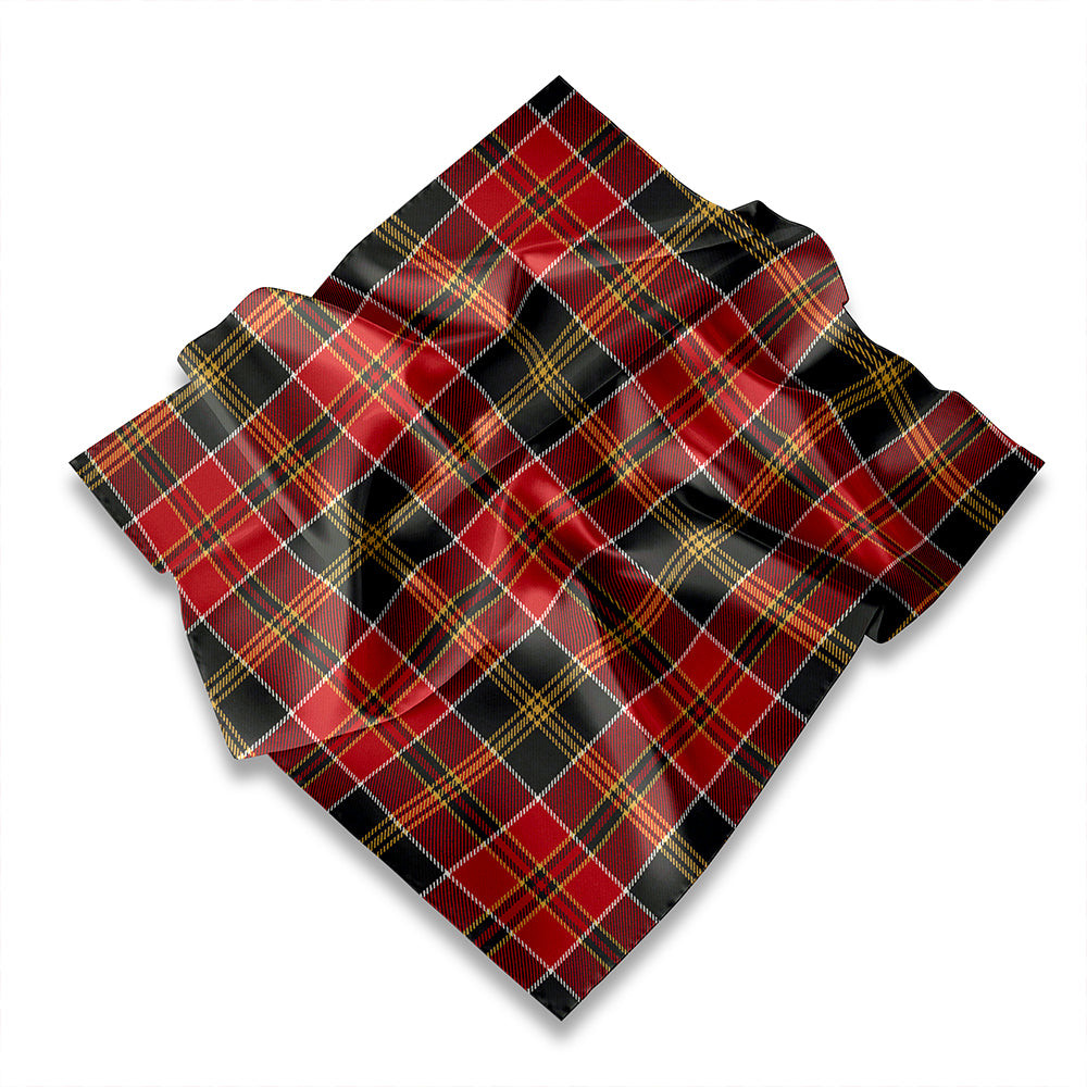ScotsTee Shop Scottish MacDonald of Kingsburgh (Donald of Kingsburgh) Weathered Tartan Pocket Square, Scarf, Handkerchief