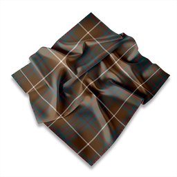 ScotsTee Shop Scottish MacIntyre Hunting (Vestiarium Scoticum) Weathered Tartan Pocket Square, Scarf, Handkerchief