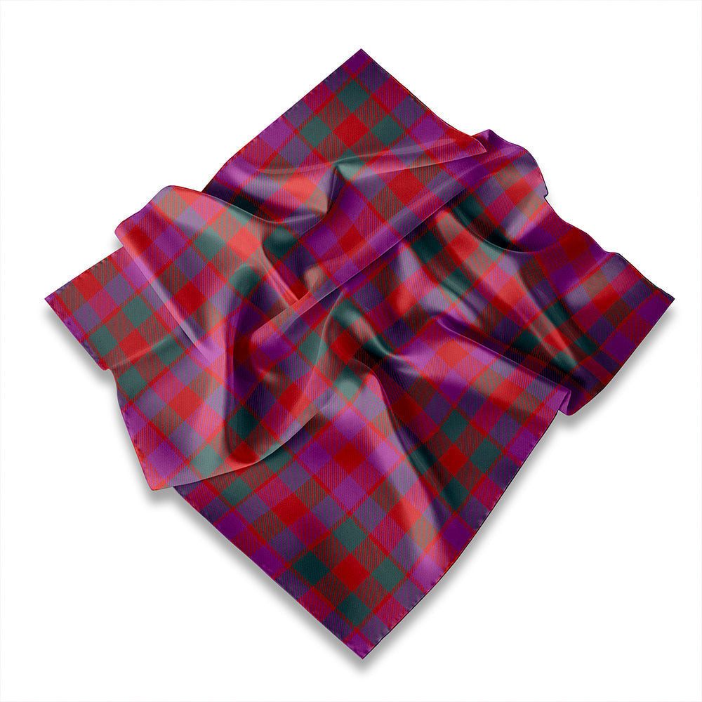 ScotsTee Shop Scottish MacGowan Portrait (Gow Portrait) Weathered Tartan Pocket Square, Scarf, Handkerchief
