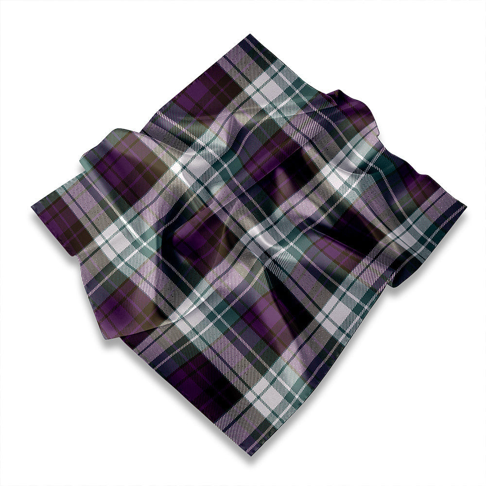 ScotsTee Shop Scottish MacGlashan Original Colours Weathered Tartan Pocket Square, Scarf, Handkerchief