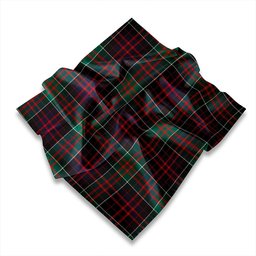 ScotsTee Shop Scottish MacDonald of Clanranald #2 (MacDonald of Clanranald; #2) Modern Tartan Pocket Square, Scarf, Handkerchief