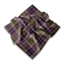 ScotsTee Shop Scottish MacGibboney Weathered Tartan Pocket Square, Scarf, Handkerchief