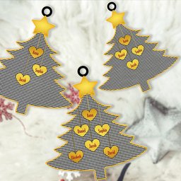 ScotsTee Shop Scottish Shepherd Clan Tartan Ornament Custom Name Family Christmas Tree