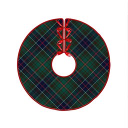 ScotsTee Shop Scottish Adam Modern Clan Crest Tartan Christmas Tree Skirt