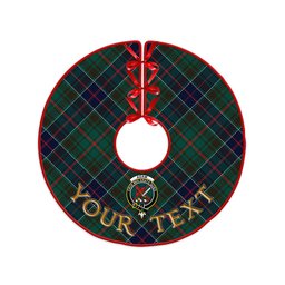 ScotsTee Shop Scottish Adam Modern Clan Crest Tartan Christmas Tree Skirt