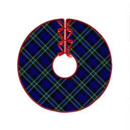 ScotsTee Shop Scottish Arbuthnot Modern Clan Crest Tartan Christmas Tree Skirt
