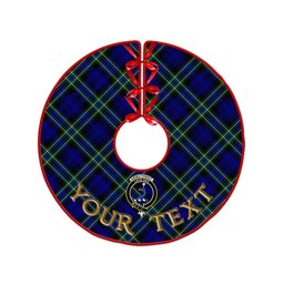 ScotsTee Shop Scottish Arbuthnot Modern Clan Crest Tartan Christmas Tree Skirt