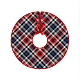 ScotsTee Shop Scottish Bell Border (Bell Southern Bell) Modern Clan Crest Tartan Christmas Tree Skirt