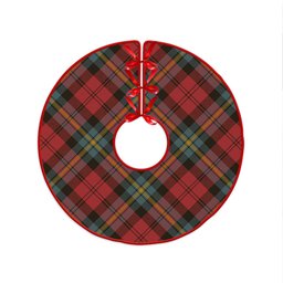 ScotsTee Shop Scottish Aitken Weathered Clan Crest Tartan Christmas Tree Skirt