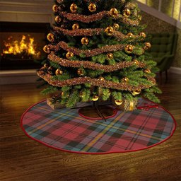 ScotsTee Shop Scottish Aitken Weathered Clan Crest Tartan Christmas Tree Skirt