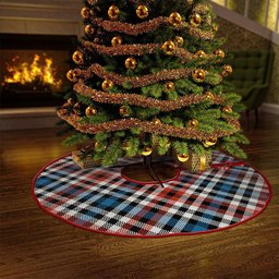 ScotsTee Shop Scottish Bell Border (Bell Southern Bell) Ancient Clan Crest Tartan Christmas Tree Skirt