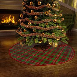 ScotsTee Shop Scottish Ainslie Clan Crest Tartan Christmas Tree Skirt