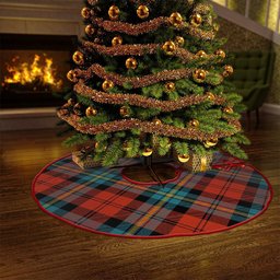 ScotsTee Shop Scottish Aitken Ancient Clan Crest Tartan Christmas Tree Skirt