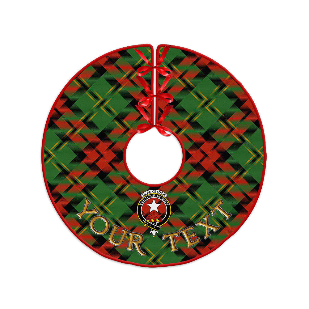 ScotsTee Shop Scottish Blackstock Hunting Ancient Clan Crest Tartan Christmas Tree Skirt