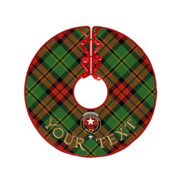 ScotsTee Shop Scottish Blackstock Hunting Ancient Clan Crest Tartan Christmas Tree Skirt