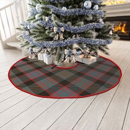 ScotsTee Shop Scottish Alexander Hunting Weathered Clan Crest Tartan Christmas Tree Skirt