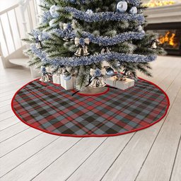 ScotsTee Shop Scottish Borthwick Weathered Clan Crest Tartan Christmas Tree Skirt