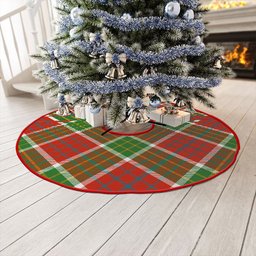 ScotsTee Shop Scottish Blackie Ancient Clan Crest Tartan Christmas Tree Skirt