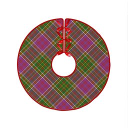 ScotsTee Shop Scottish Bowie Ancient Clan Crest Tartan Christmas Tree Skirt