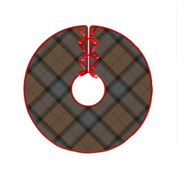 ScotsTee Shop Scottish Armstrong Weathered Clan Crest Tartan Christmas Tree Skirt