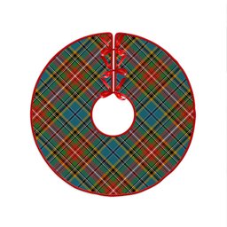 ScotsTee Shop Scottish Beattie Ancient Clan Crest Tartan Christmas Tree Skirt