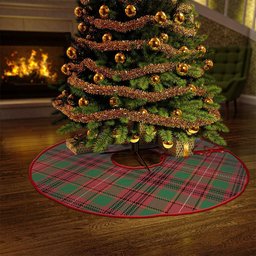 ScotsTee Shop Scottish Ainslie Ancient Clan Crest Tartan Christmas Tree Skirt
