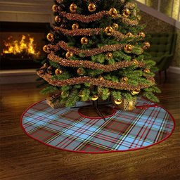 ScotsTee Shop Scottish Anderson Ancient Clan Crest Tartan Christmas Tree Skirt
