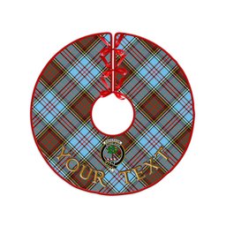 ScotsTee Shop Scottish Anderson Ancient Clan Crest Tartan Christmas Tree Skirt