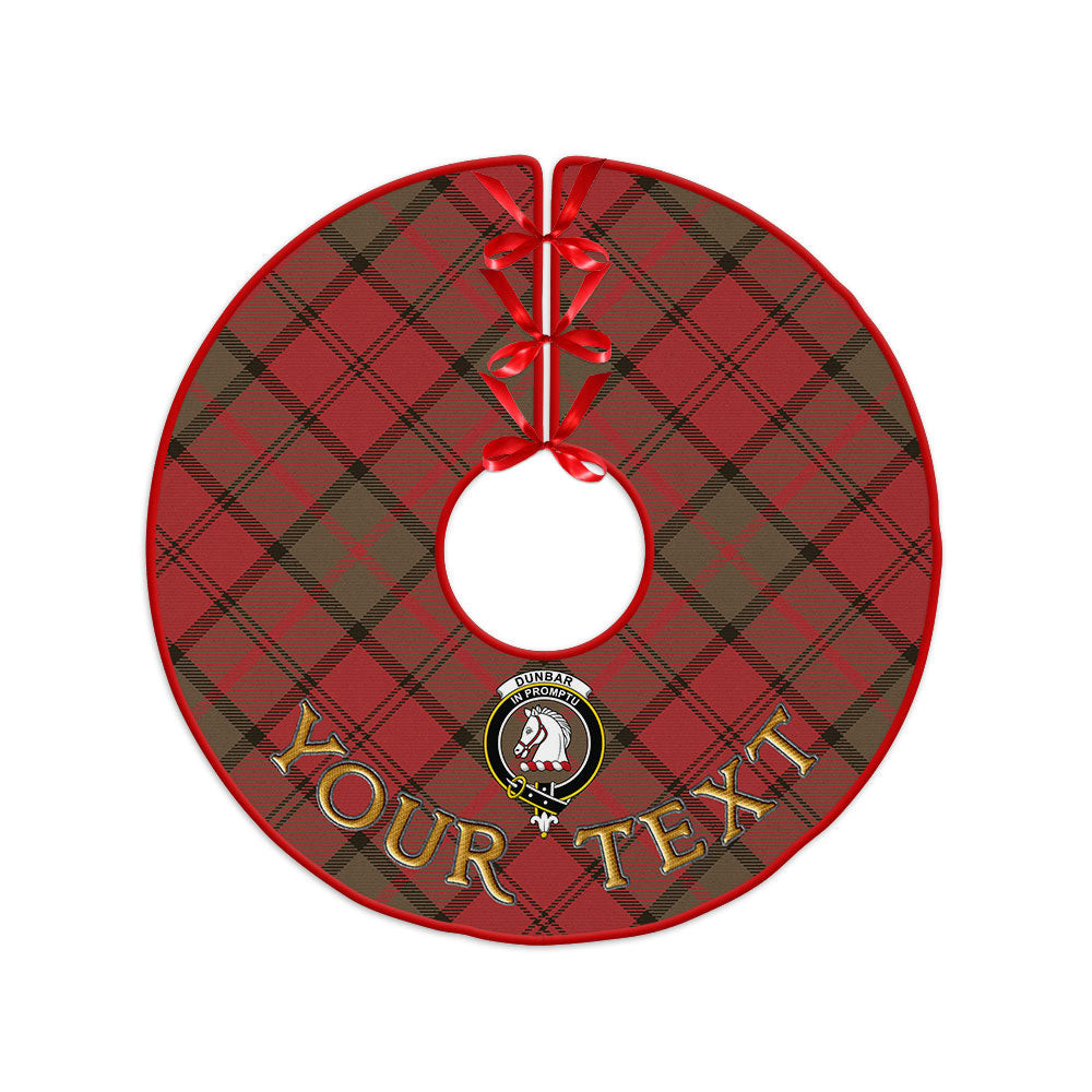 ScotsTee Shop Scottish Dunbar Weathered Clan Crest Tartan Christmas Tree Skirt