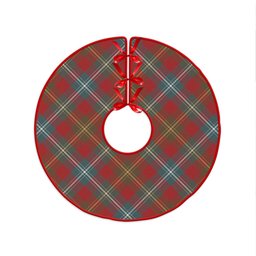 ScotsTee Shop Scottish Forrester Weathered Clan Crest Tartan Christmas Tree Skirt