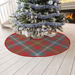 ScotsTee Shop Scottish Forrester Weathered Clan Crest Tartan Christmas Tree Skirt
