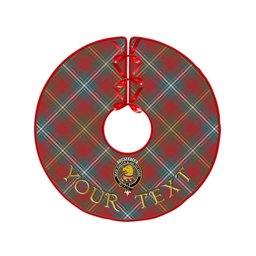 ScotsTee Shop Scottish Forrester Weathered Clan Crest Tartan Christmas Tree Skirt