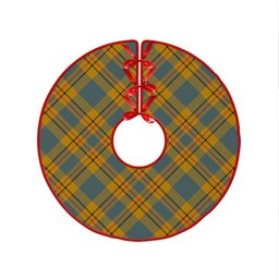 ScotsTee Shop Scottish Carlisle (Carlill) Weathered Clan Crest Tartan Christmas Tree Skirt