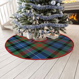 ScotsTee Shop Scottish Curry (Currie) Modern Clan Crest Tartan Christmas Tree Skirt