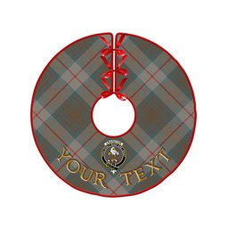 ScotsTee Shop Scottish Cranston Weathered Clan Crest Tartan Christmas Tree Skirt