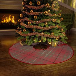 ScotsTee Shop Scottish Cumming Weathered Clan Crest Tartan Christmas Tree Skirt