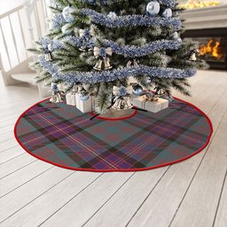 ScotsTee Shop Scottish Cochrane (Cochran) Weathered Clan Crest Tartan Christmas Tree Skirt