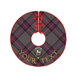 ScotsTee Shop Scottish Cochrane (Cochran) Weathered Clan Crest Tartan Christmas Tree Skirt