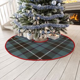 ScotsTee Shop Scottish Douglas Weathered Clan Crest Tartan Christmas Tree Skirt