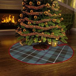 ScotsTee Shop Scottish Douglas Weathered Clan Crest Tartan Christmas Tree Skirt